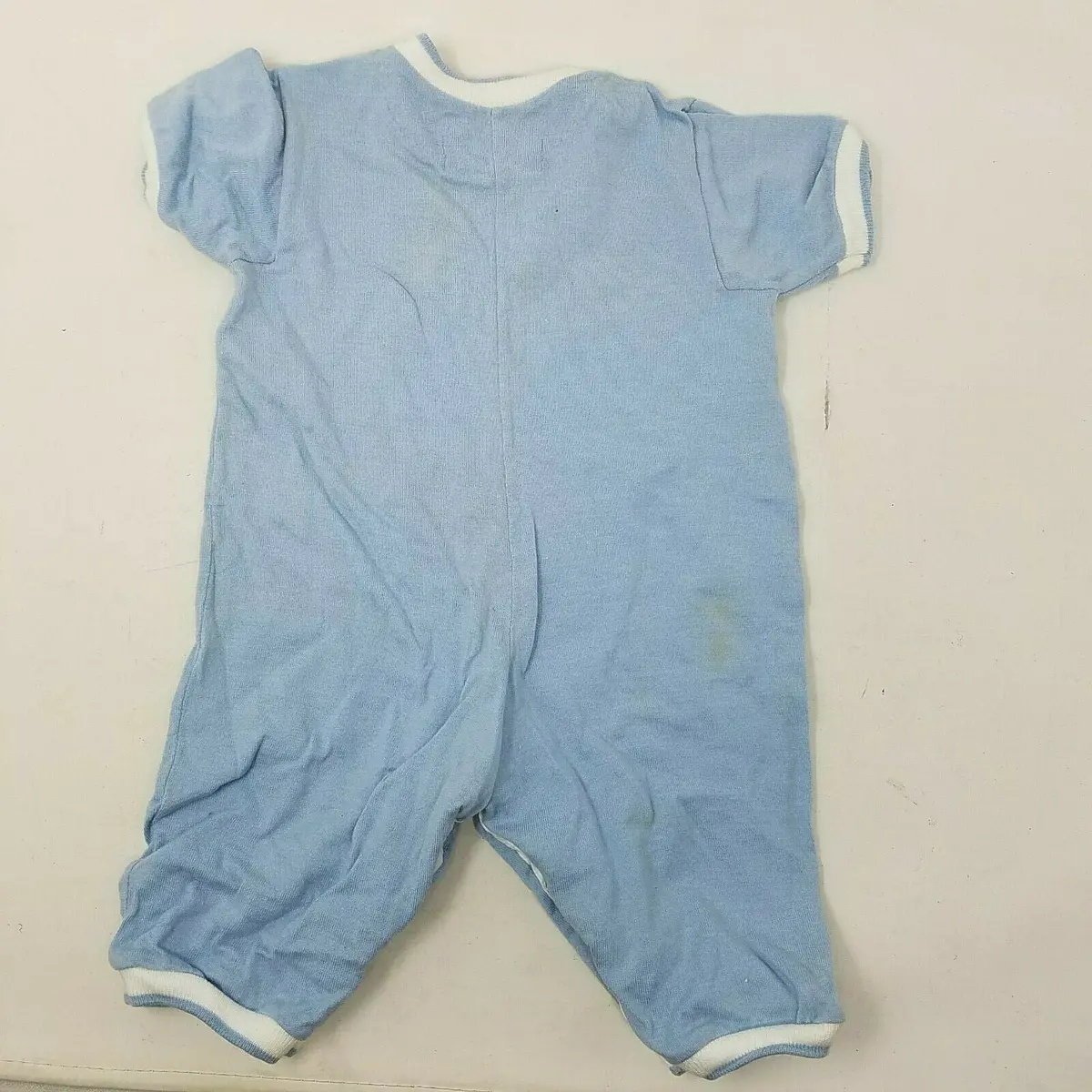 Vintage Florence Eiseman Knit One-Piece Jumper Playsuit Romper Suit Boys M 6-12M 2
