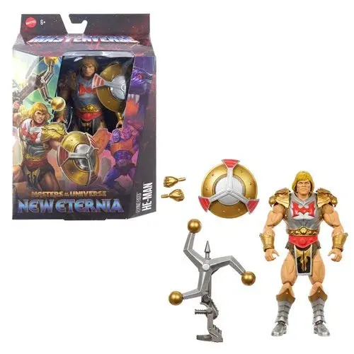 Masters Of The Universe: New Eternia - Flying Fists He-Man Action Figure (Jbp75) 1