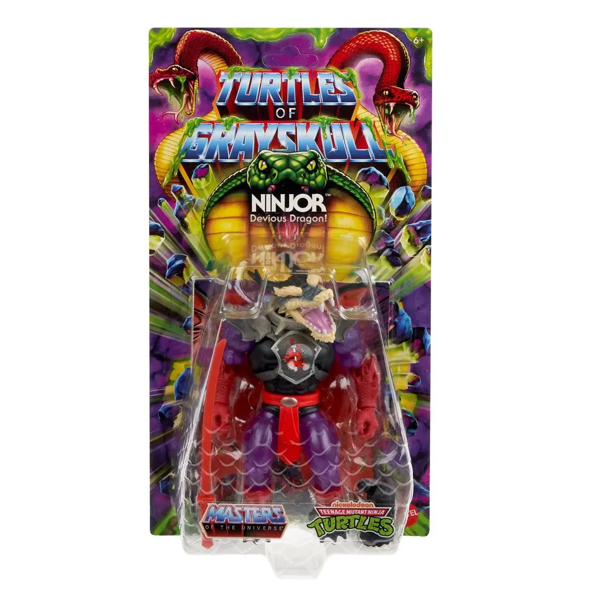 Masters Of The Universe: Turtles Of Grayskull (Wave 6) Ninjor Action Figure (Jbn04) 1
