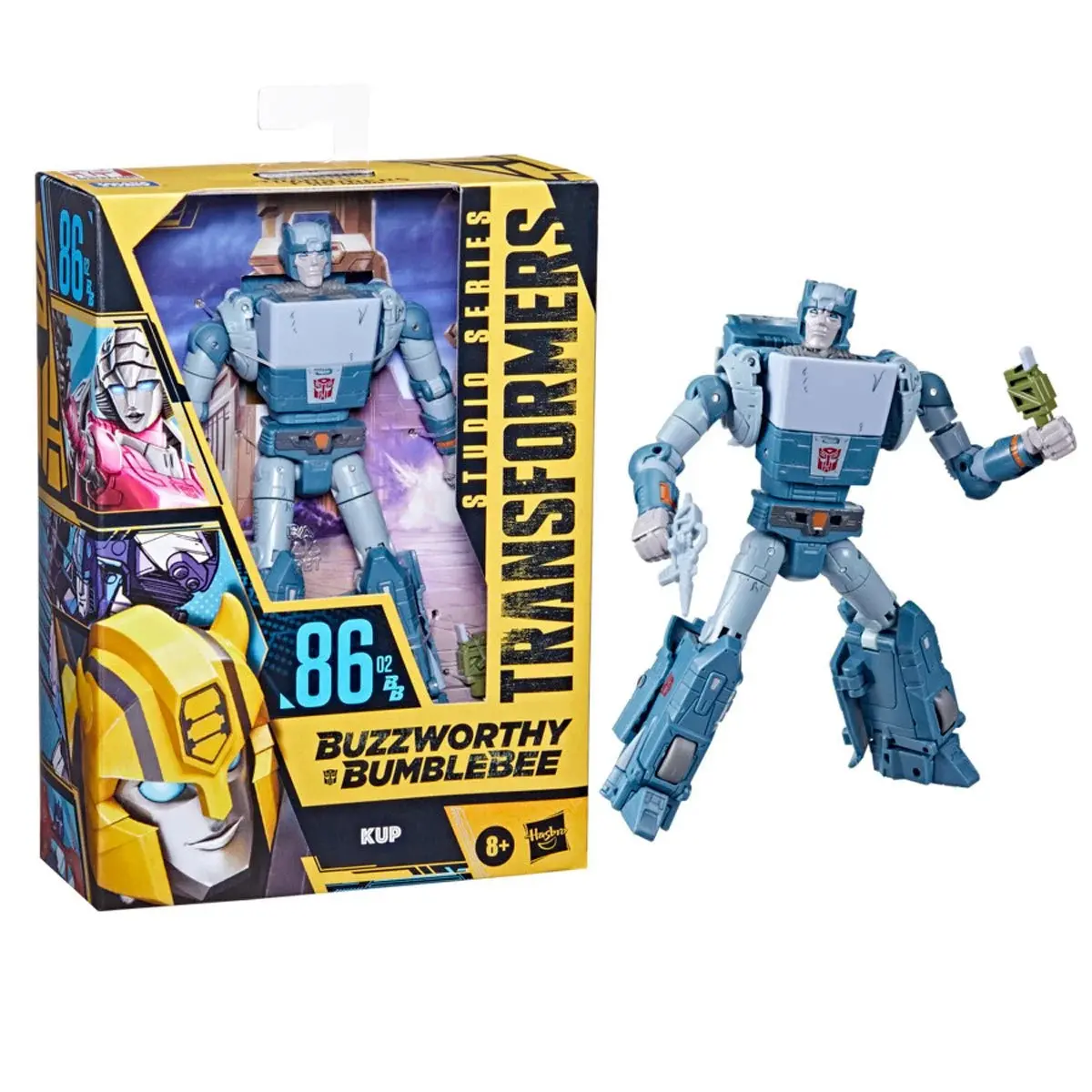 Transformers - Studio Series 86-02Bb - Buzzworthy Bumblebee - Kup Action Figure (F4481) Last One! 1