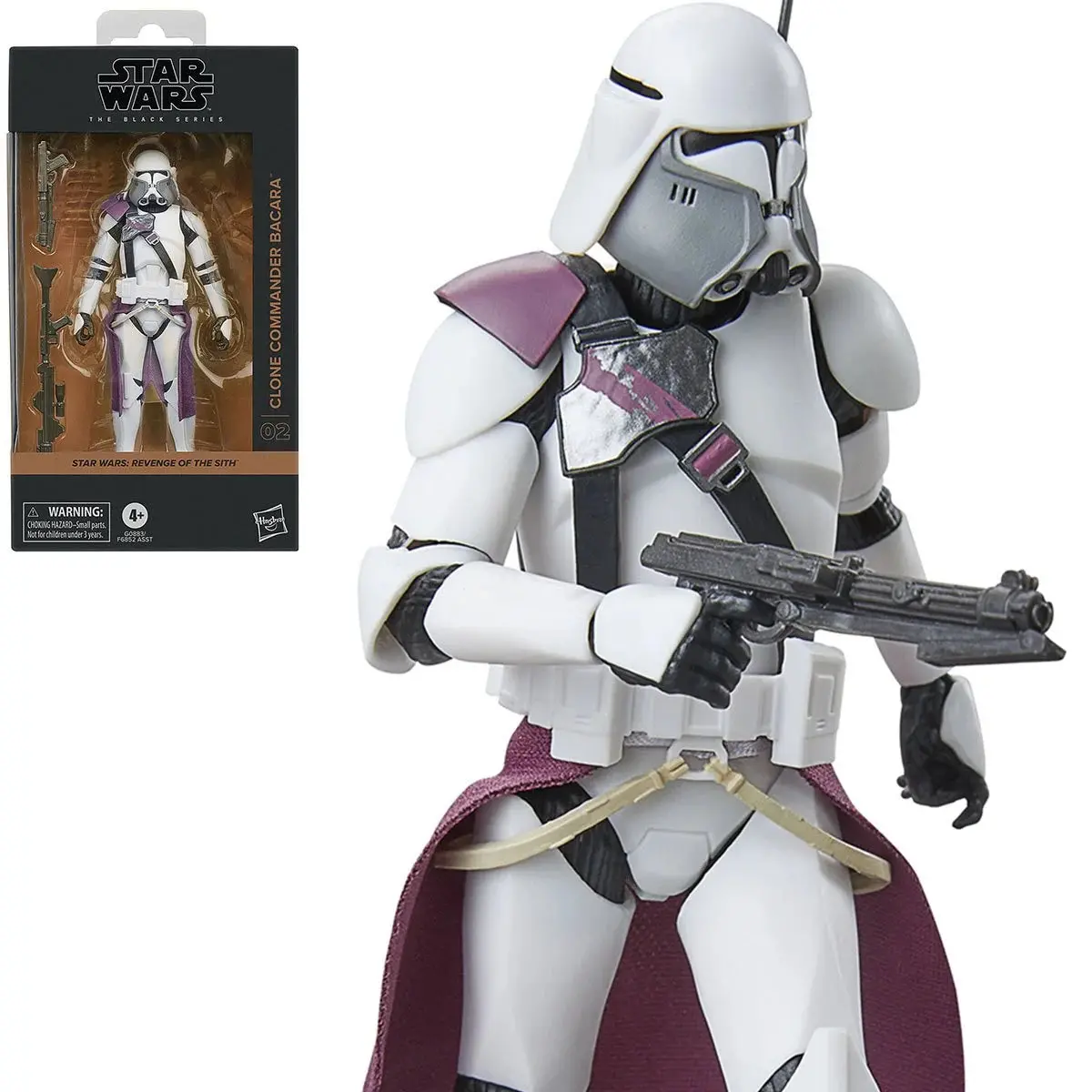 Star Wars: The Black Series - Revenge Of The Sith #02 - Clone Commander Bacara Action Figure (G0883) 1