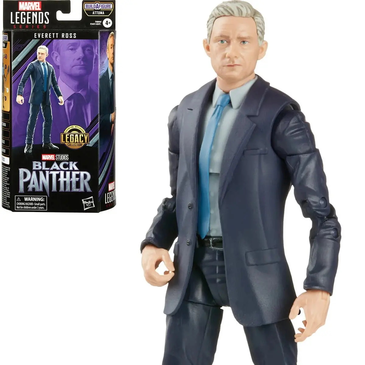 Marvel Legends - Black Panther Wakanda Forever (Attuma Baf) Everett Ross Action Figure (F6844) Last One! 1