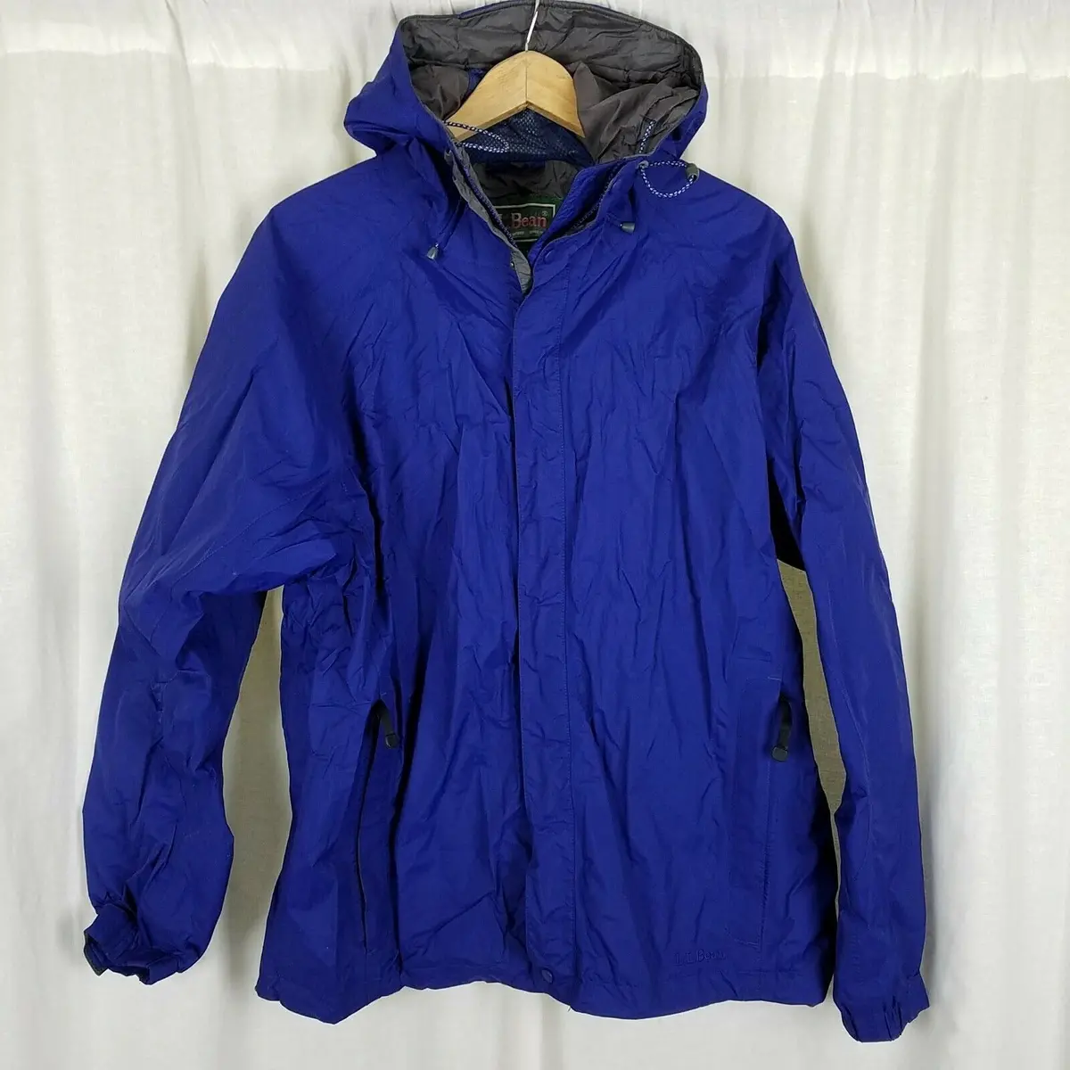 Vintage Ll Bean Goretex Anorak Rain Jacket Windbreaker Mens L All Weather 90S 1