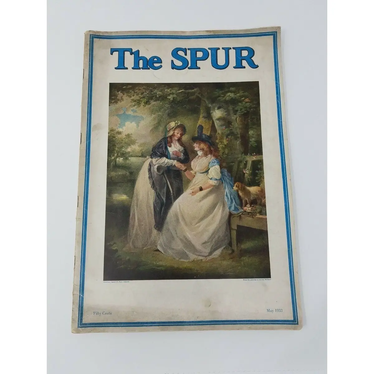 1933 May The Spur Illustrated Vintage Magazine Advertisements Wedding Travel 1