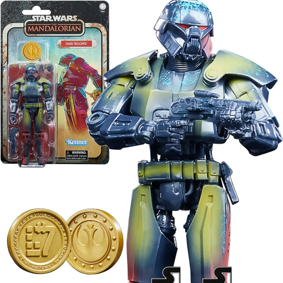 Star Wars: The Black Series - The Mandalorian - Dark Trooper Exclusive Action Figure (F5541) 1
