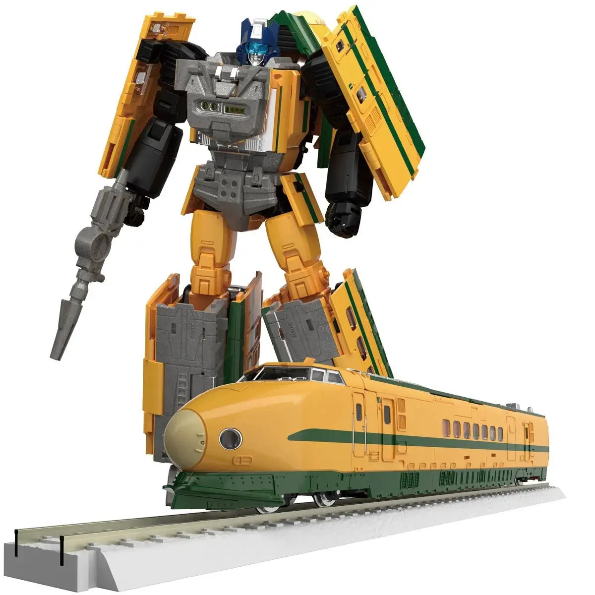 Takara Tomy - Transformers: Masterpiece (Mpg-08) - Trainbot Yamabuki Action Figure (G1731) Low Stock 1
