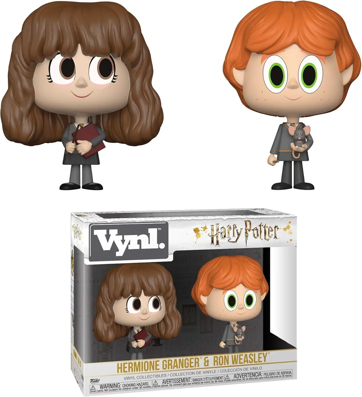Funko - Vynl. - Harry Potter - Hermione Granger & Ron Weasley Vinyl Figure 2-Pack (30001) Low Stock 1