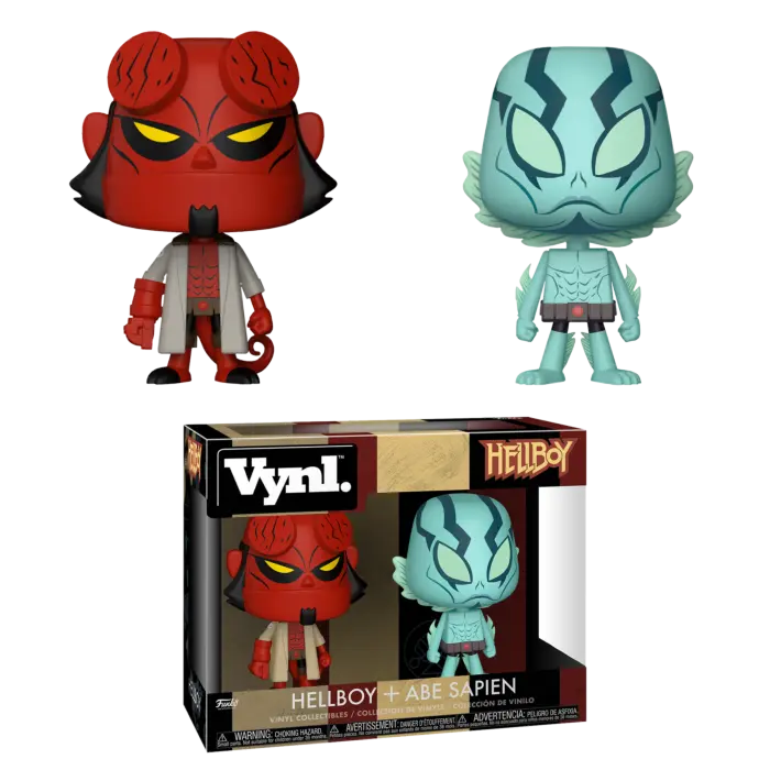 Funko - Vynl. - Dark Horse Comics - Hellboy - Hellboy & Abe Sapien Vinyl Figures 2-Pack (30227) Last One! 1