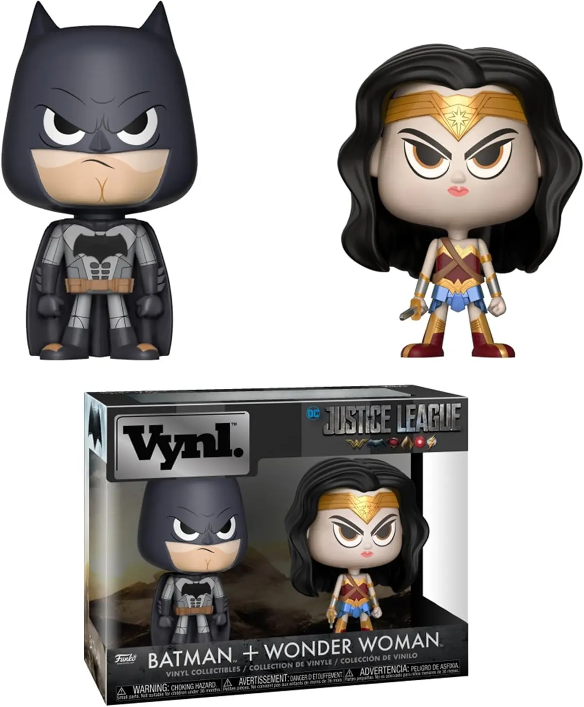 Funko - Vynl. - Dc - Justice League - Batman & Wonder Woman Vinyl Figures 2-Pack (30846) Last One! 1