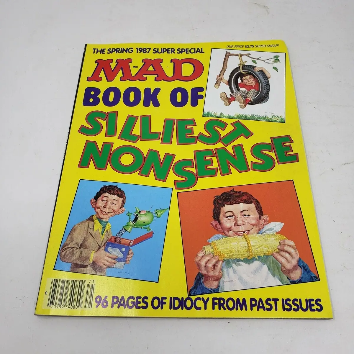 Mad Magazine Super Special Book Of Silliest Nonsense Spring 1987 Vintage Good 1