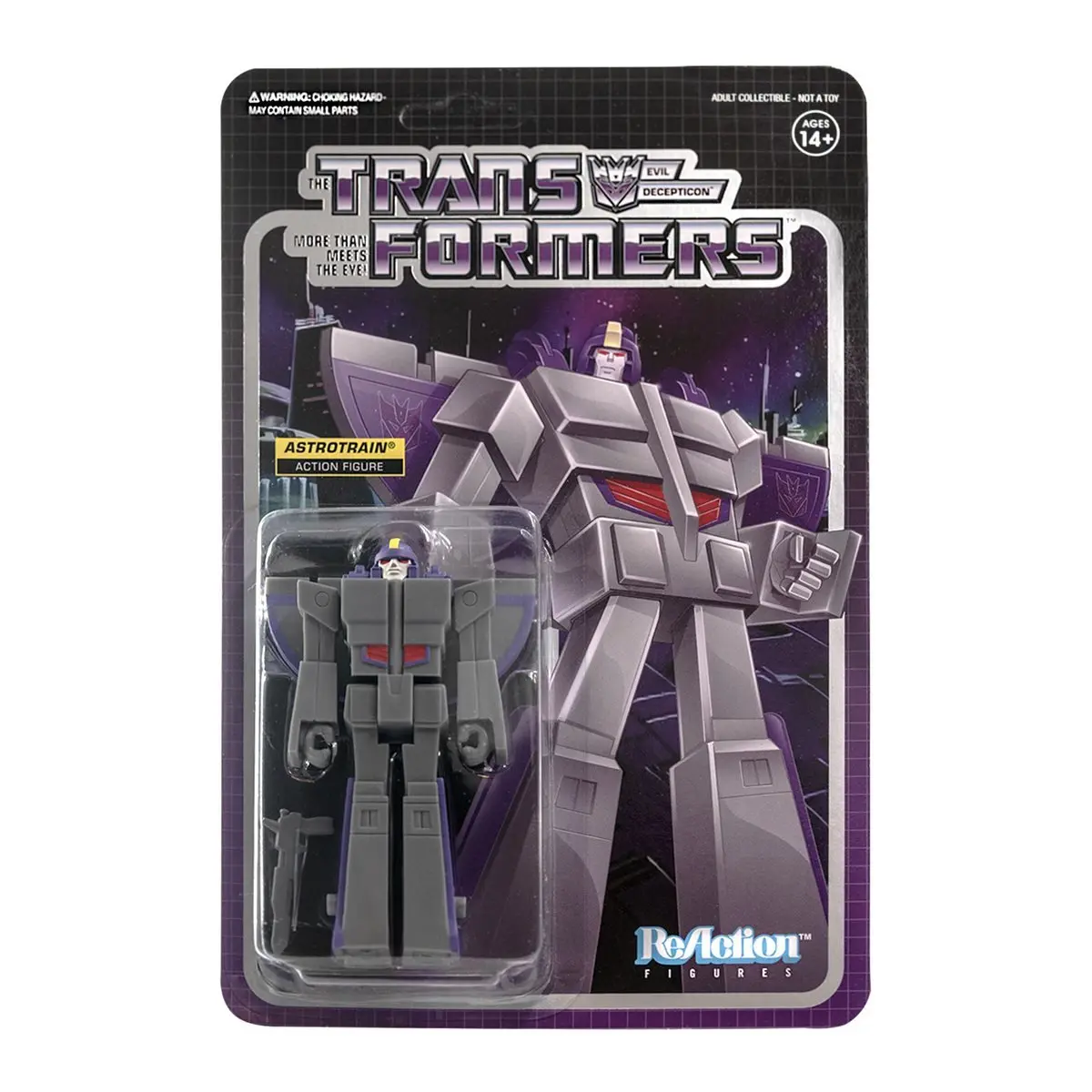 Super7 Reaction Figures - Transformers - Astrotrain Action Figure (80679) Low Stock 1