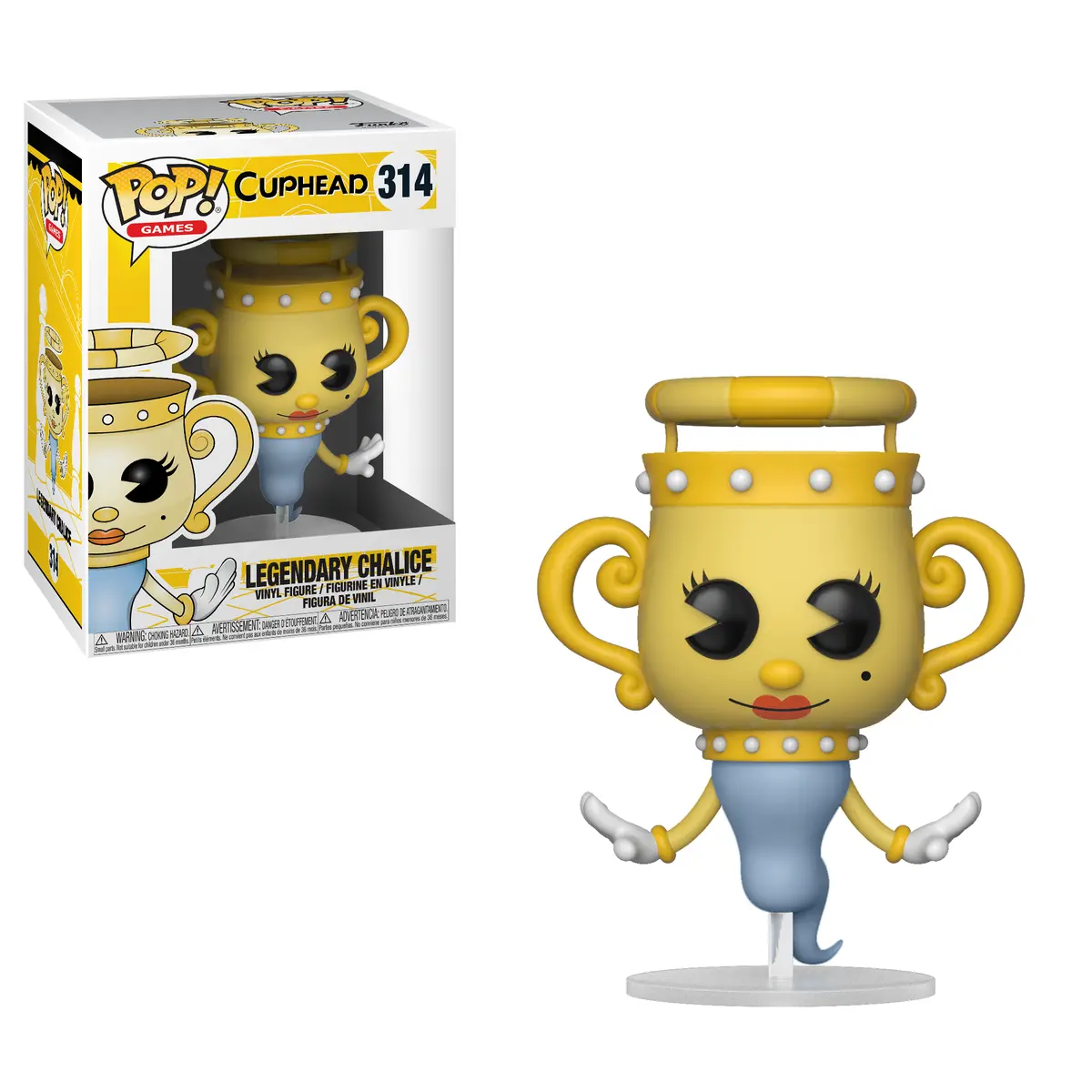 Funko Pop! Games #314 - Cuphead - Legendary Chalice Vinyl Figure 1