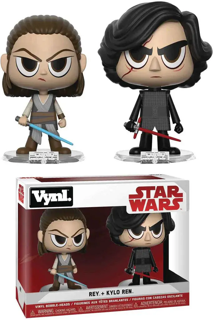 Funko - Vynl. - Star Wars - Rey & Kylo Ren Vinyl Figures 2-Pack (31619) Low Stock 1