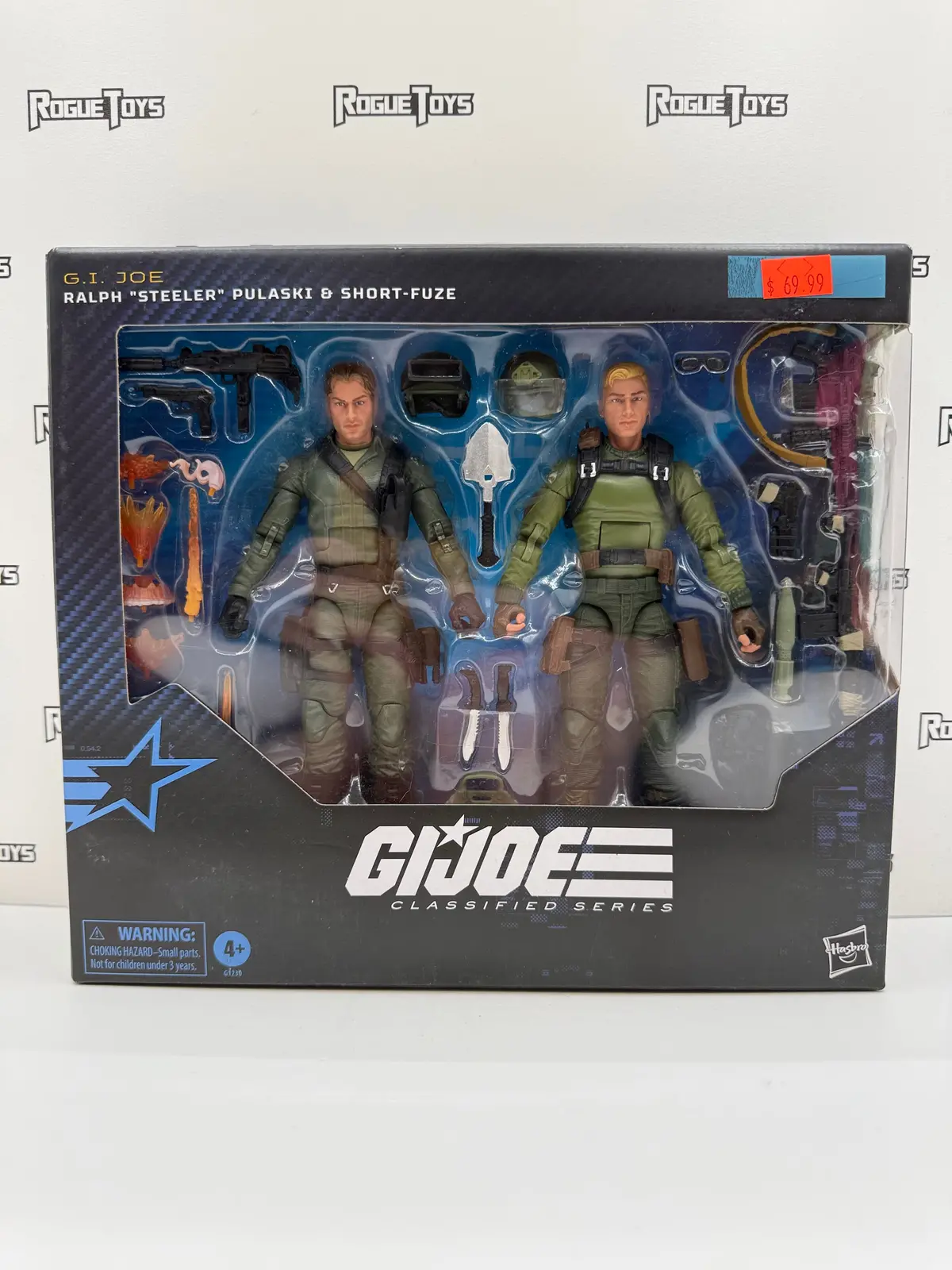 Hasbro G.I. Joe Classified Series G.I. Ralph “Steeler” Pulaski & Short-Fuze 1