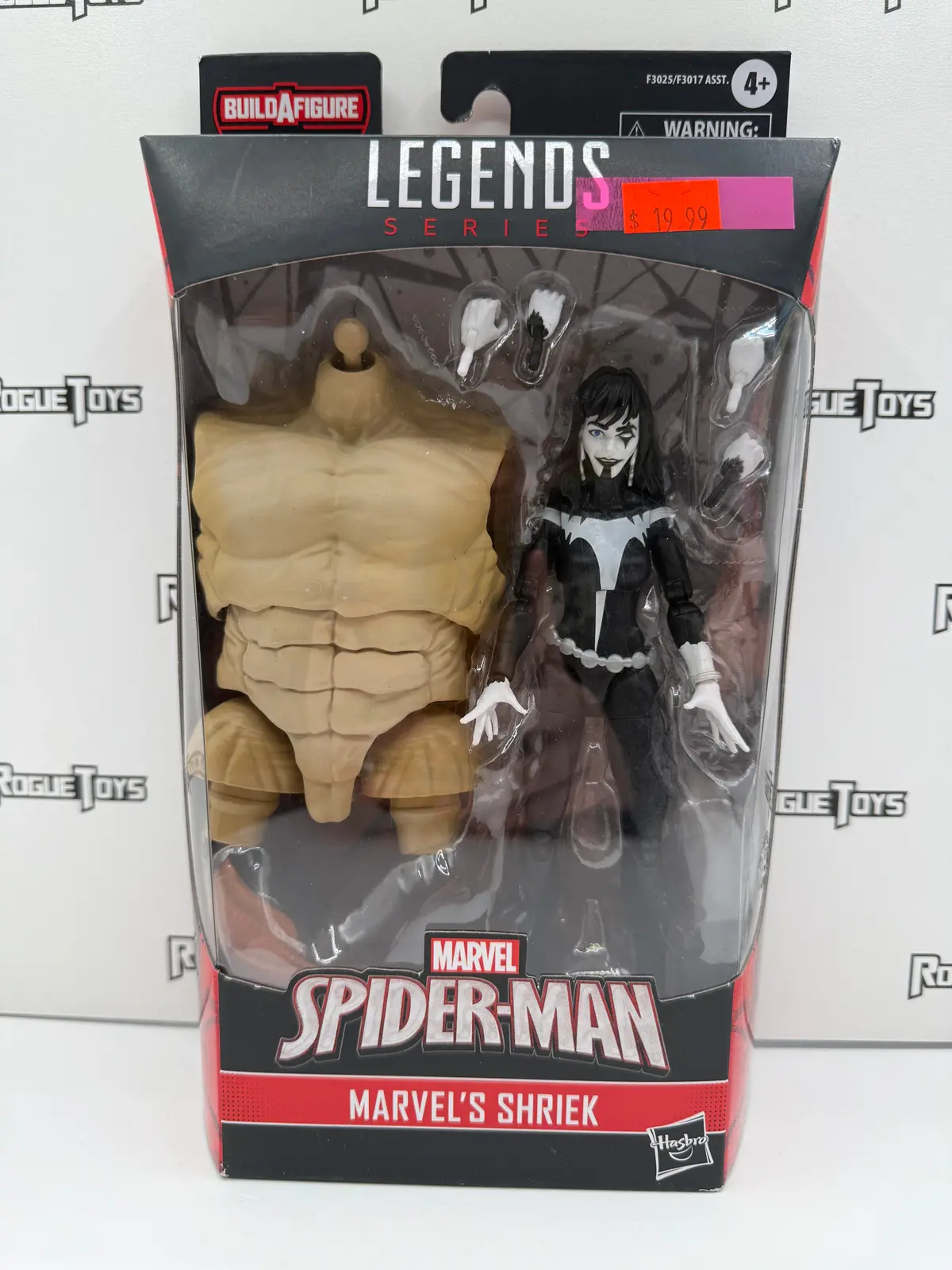 Hasbro Marvel Legends Marvel’S Armadillo Baf Series Spider-Man Marvel’S Shriek 1