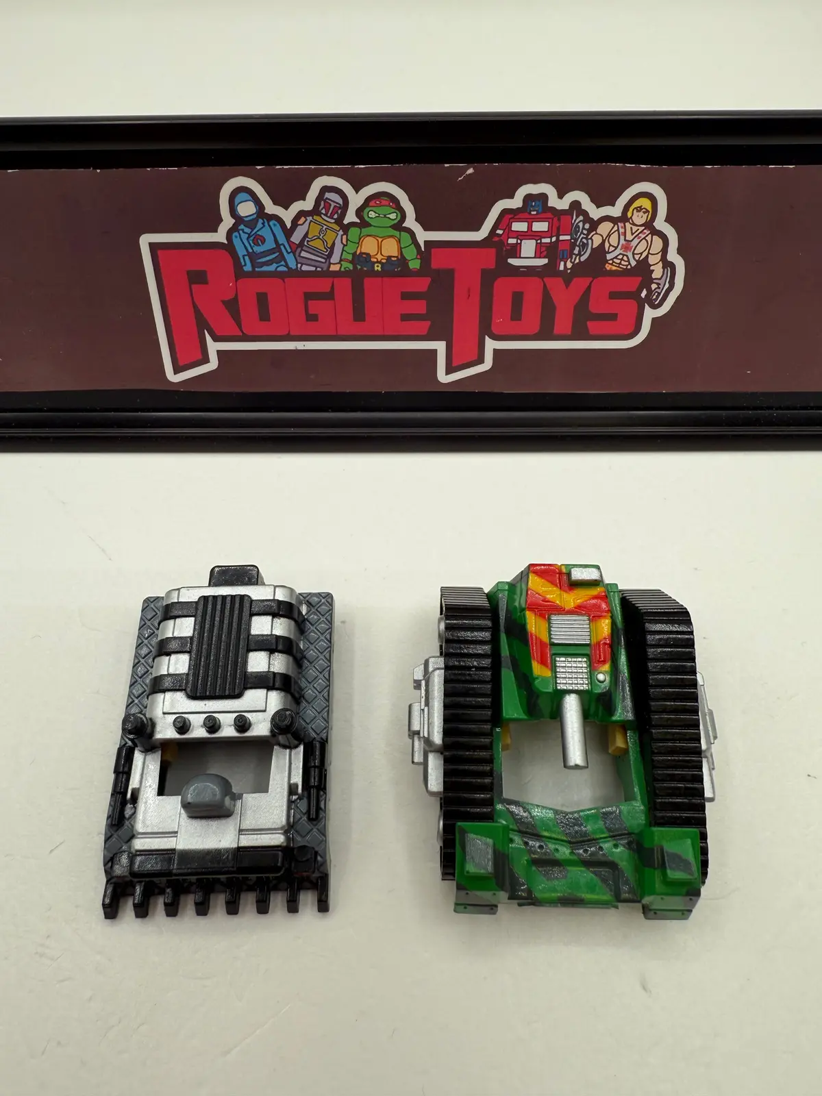 Galoob Micro Machines Highway Warriors Rammin’ Rig & Terror Tank 1