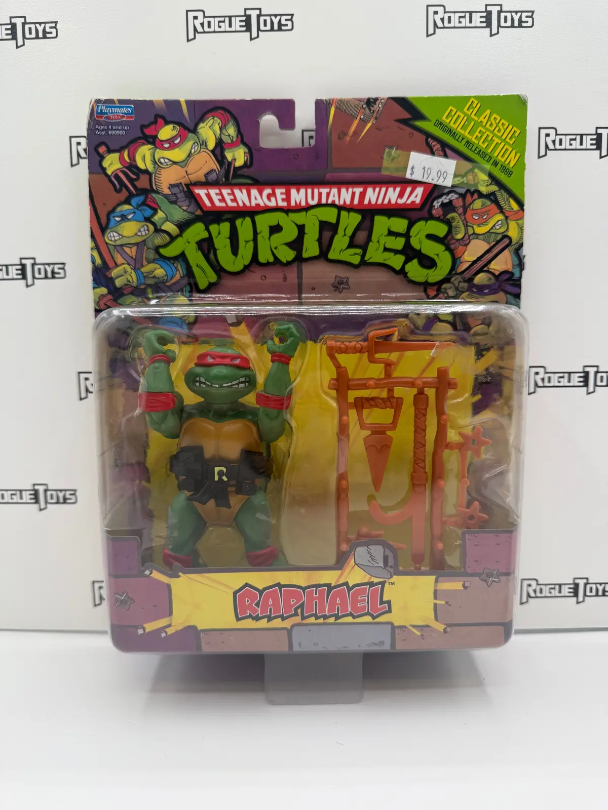 Playmates Teenage Mutant Ninja Turtles (Tmnt) Classic Collection Raphael 1
