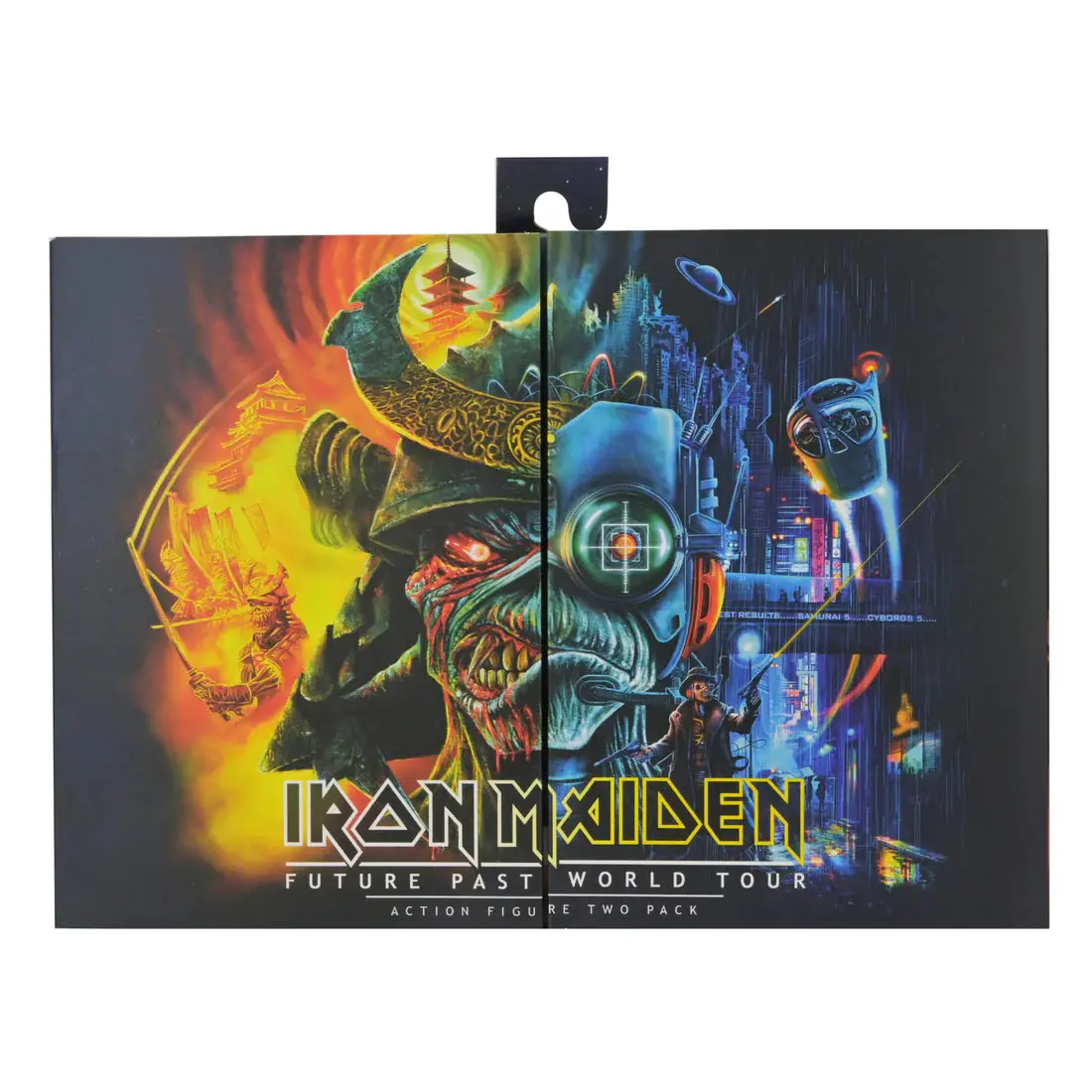 Neca Iron Maiden: Future Past World Tour - Somewhere In Time Eddie & Senjutsu Eddie Ultimate Action Figures (33701) Low Stock 1
