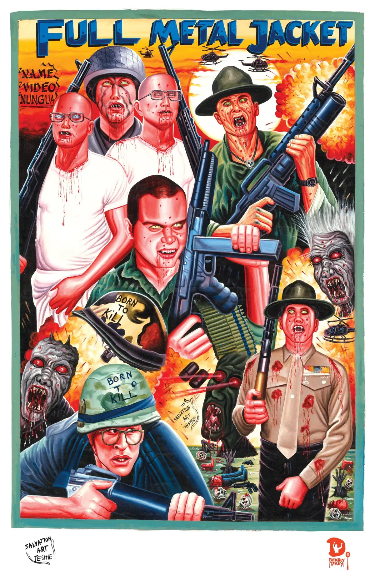 Full Metal Jacket (High Quality Print) - Salvation 1