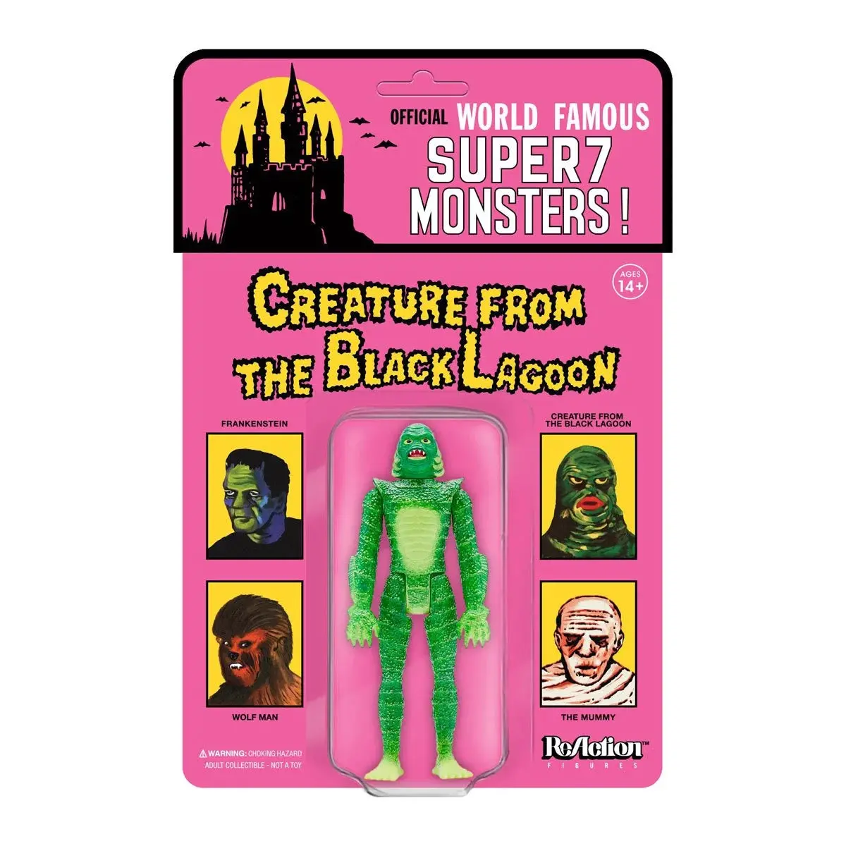 Super7 Reaction Universal Monsters Creature From The Black Lagoon Super Creature Narrow Sculpt 81473 Last One! 1