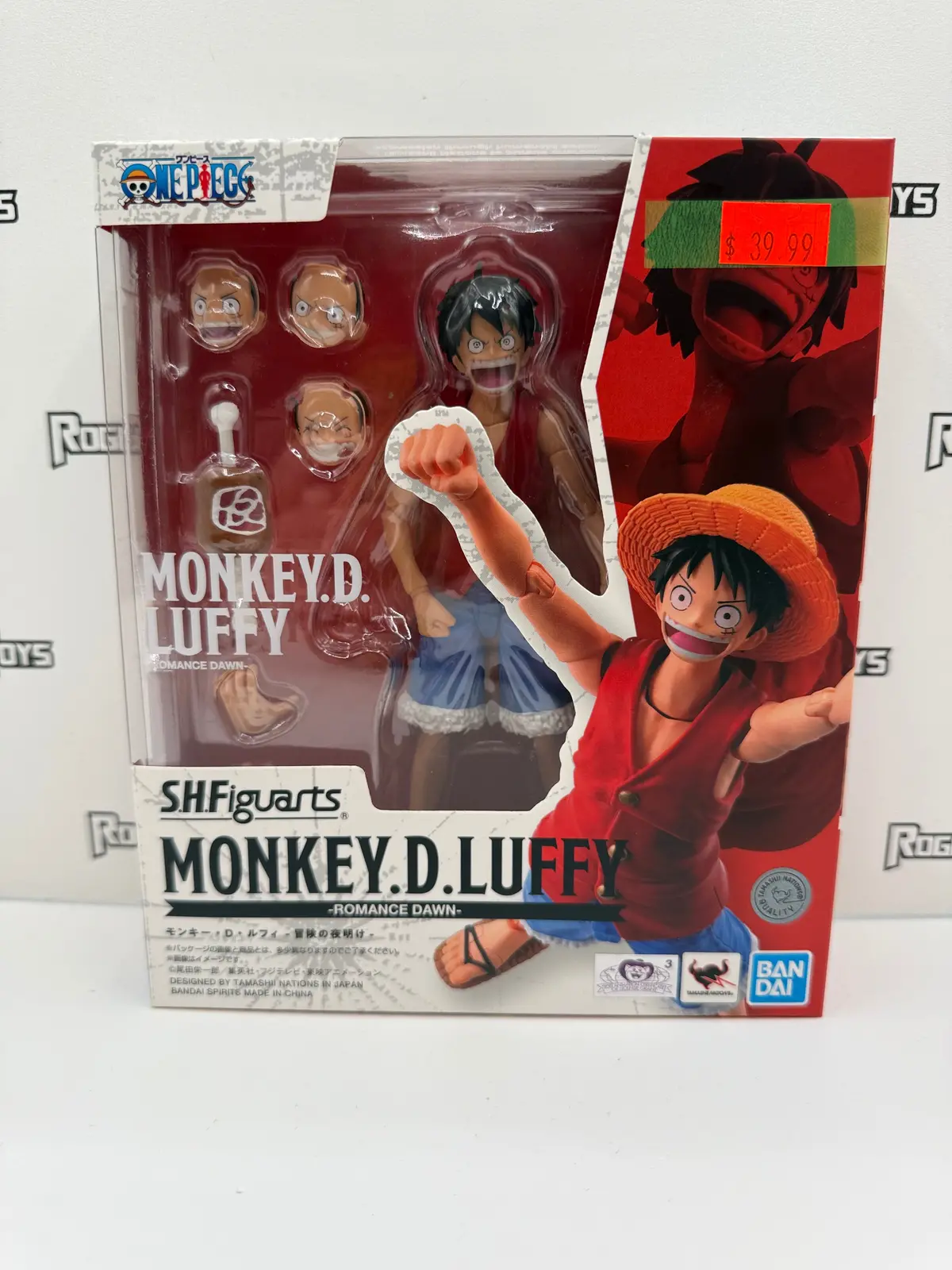 Bandai Tamashii Nations One Piece S.H.Figuarts Monkey D. Luffy (Romance Dawn) 1