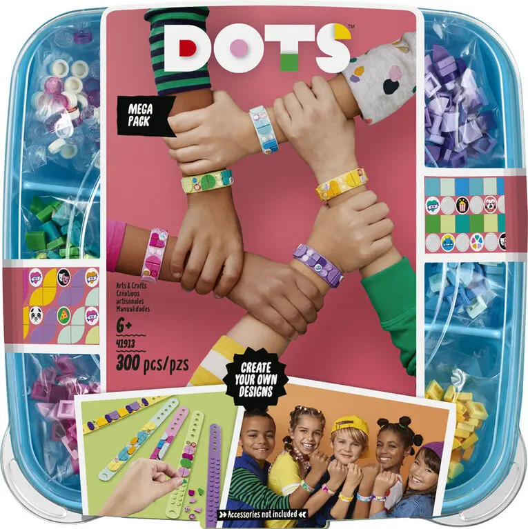 Lego Dots - Bracelet Mega Pack: Arts & Crafts Creations Retired Building Toy (41913) Low Stock 1