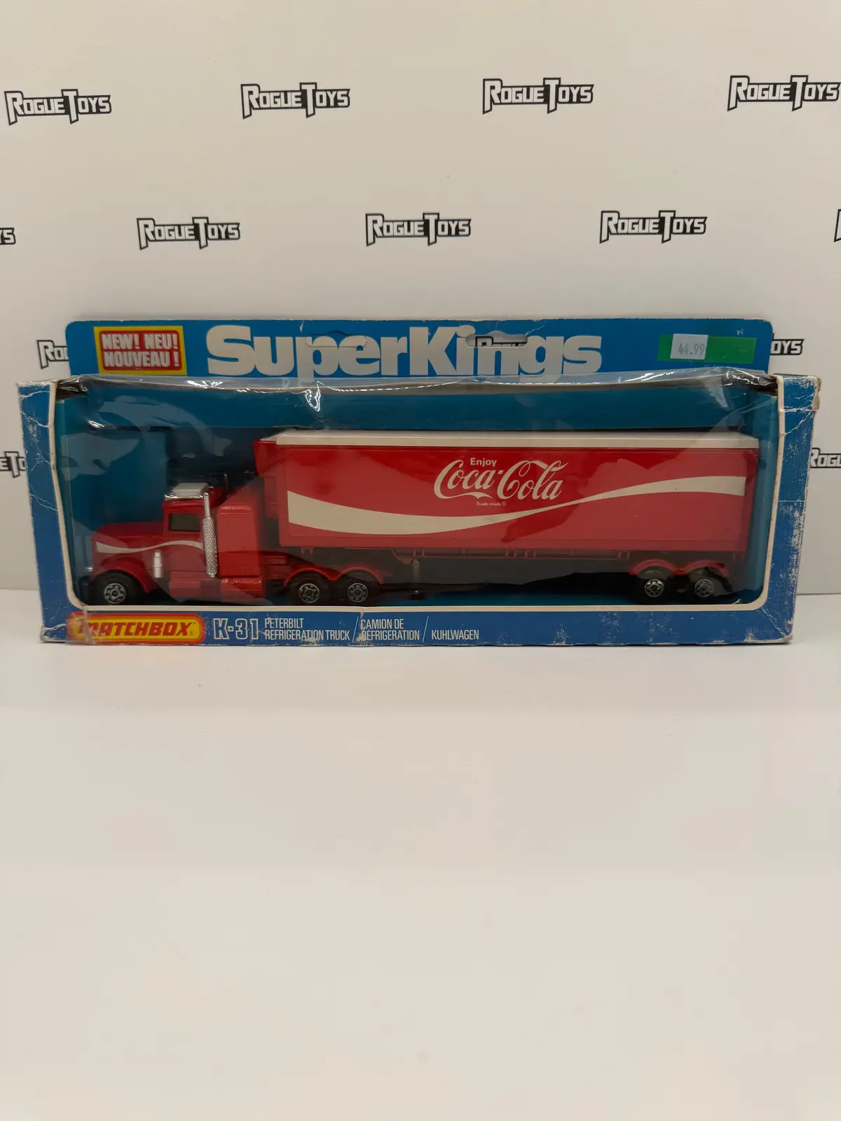 Lesney Matchbox Super Kings K-31 Peterbilt Coca-Cola Refrigeration Truck 1