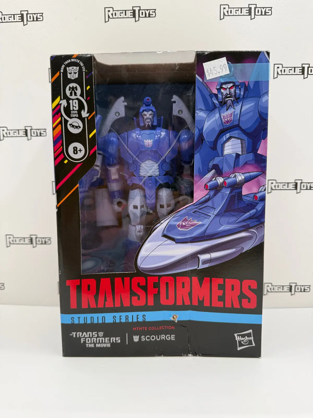 Hasbro Transformers Studio Series Transformers The Movie Voyager Class Mtmte Collection Scourge 1