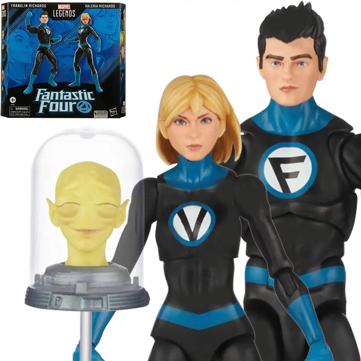 Marvel Legends Series - Fantastic Four - Franklin Richards And Valeria Richards Action Figures (F7035) Low Stock 1