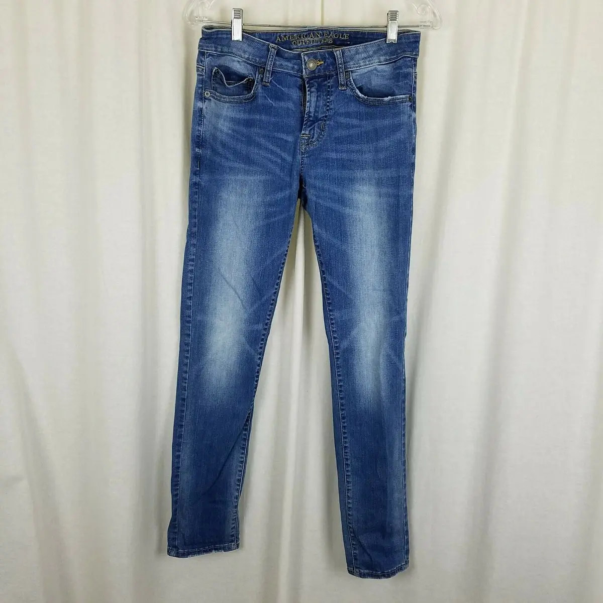 American Eagle Outfitters Extreme Flex Faded Denim Blue Jeans Mens 29X30 Aeo 1
