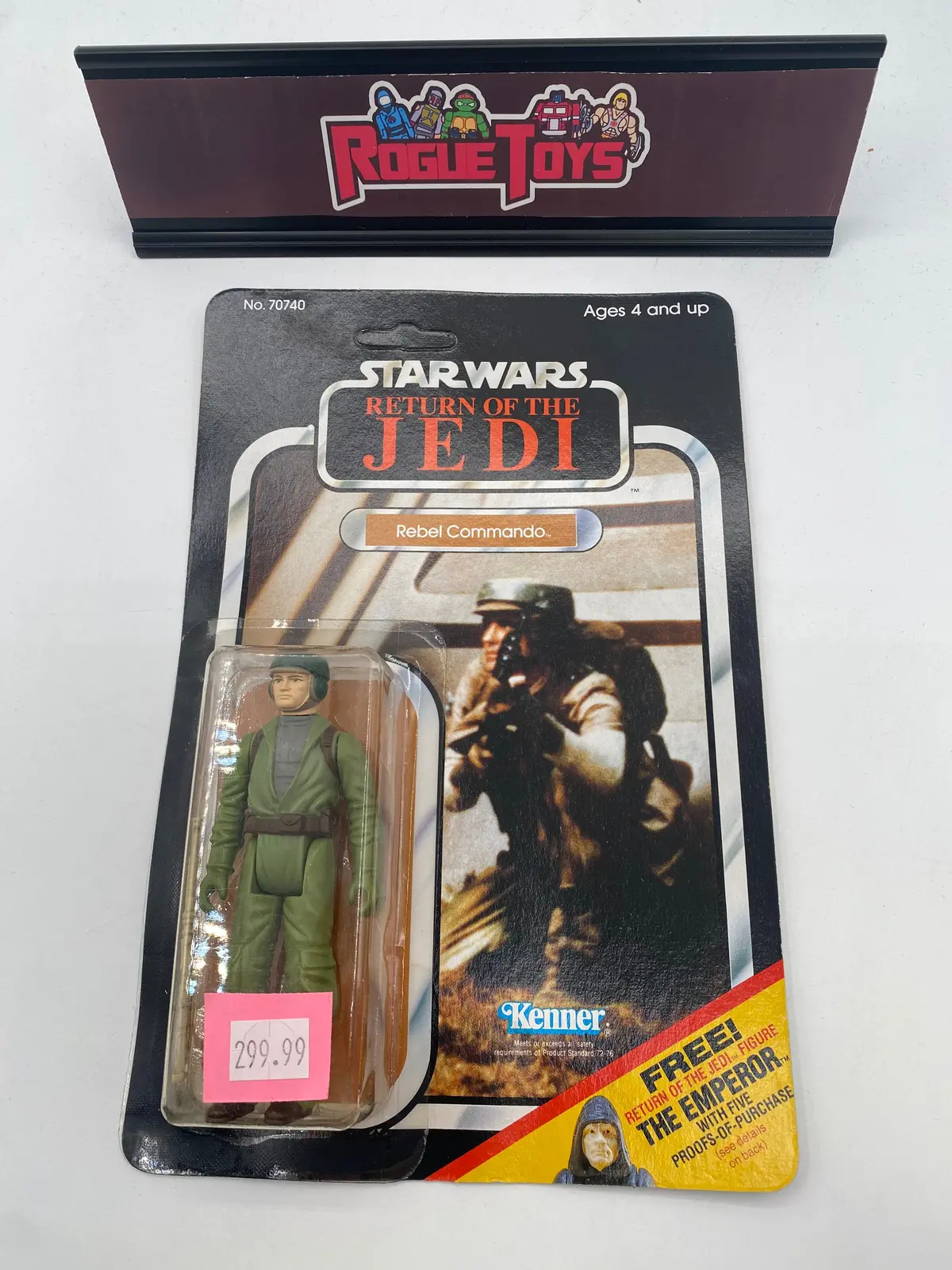 Kenner 1983 Star Wars: Return Of The Jedi Rebel Commando 1