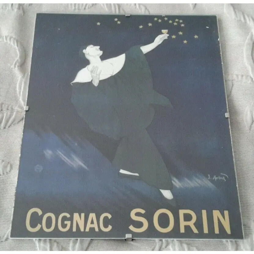 Cognac Sorin 8X10 Glass Clip Frame Print Poster Bar Wall Art Advertising Barware 1