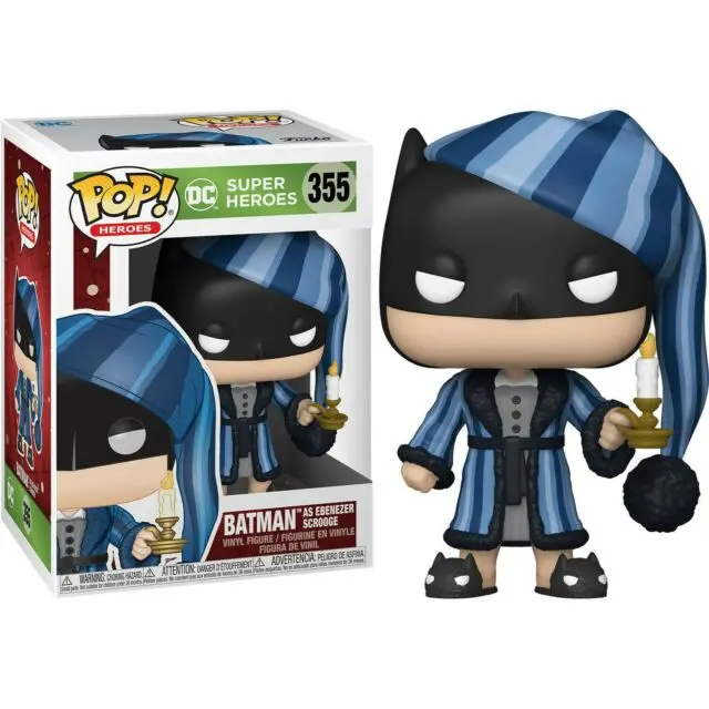 Funko Pop! Heroes - Dc Super Heroes #355 - Batman As Ebenezer Scrooge Vinyl Figure (50653) Last One! 1