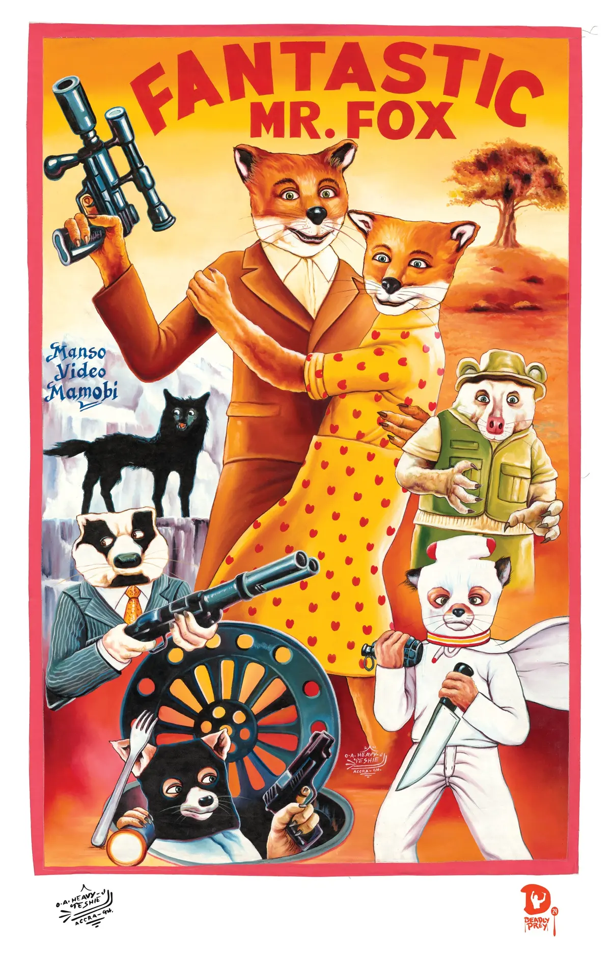 Fantastic Mr. Fox (High Quality Print) - Heavy J 1