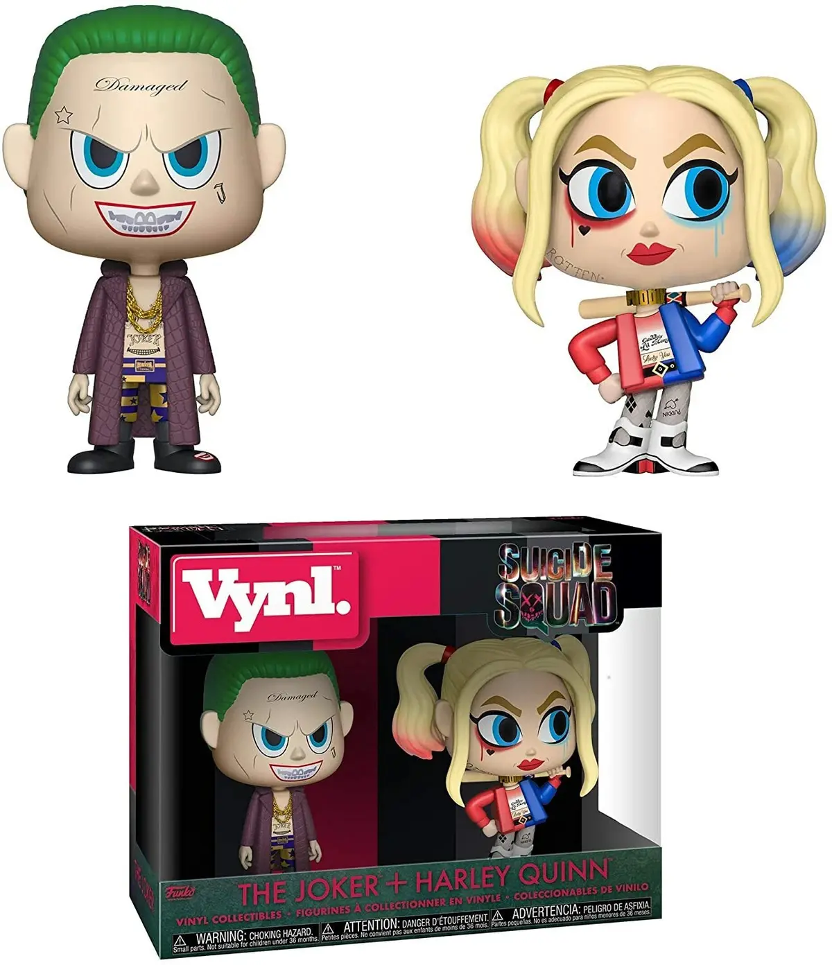 Funko - Vynl. - Dc - Suicide Squad (2016) - The Joker & Harley Quinn Vinyl Figures 2-Pack (36337) Last One! 1