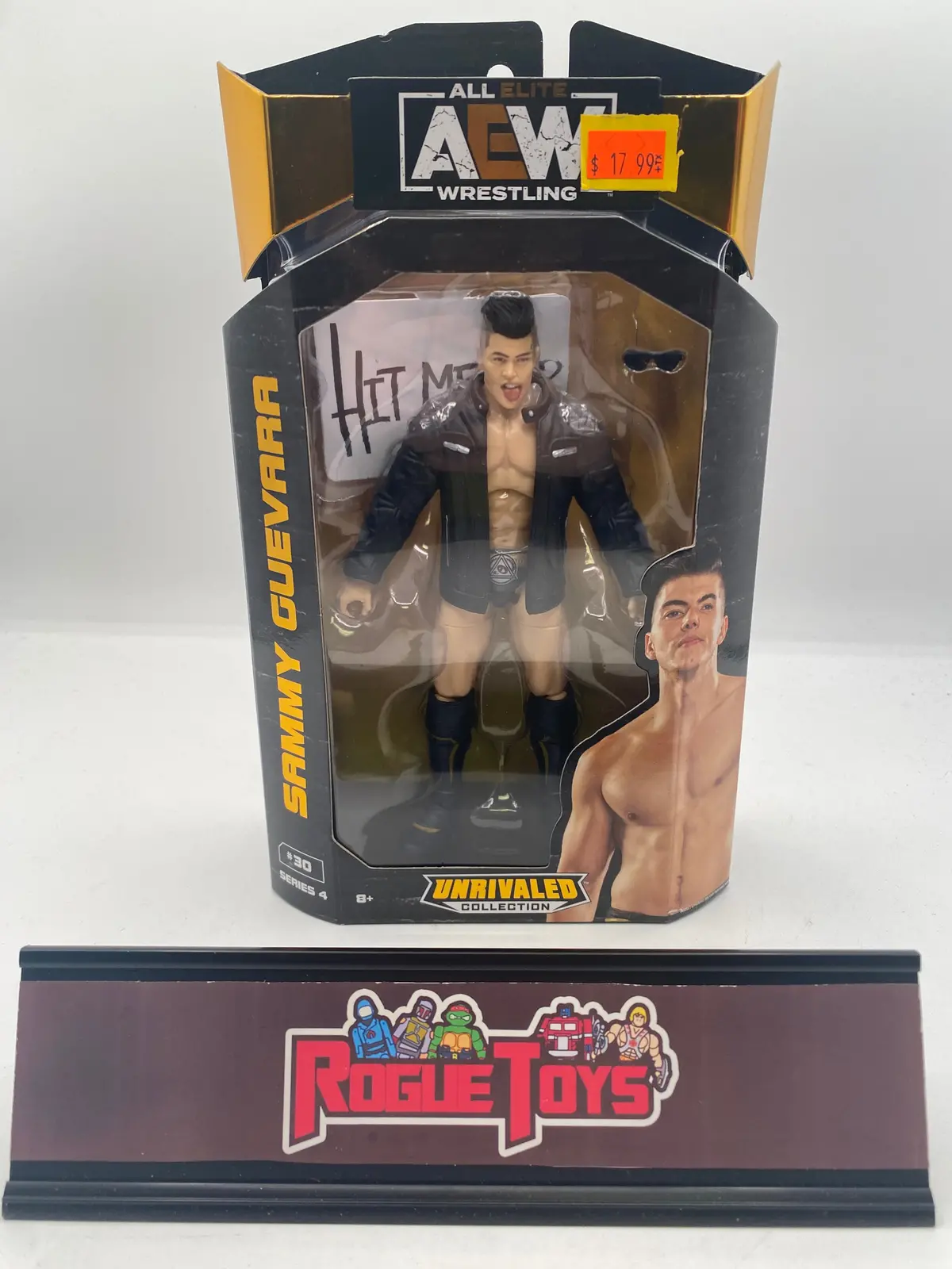 Jazwares Aew Unrivaled Series 4 Sammy Guevara #30 1
