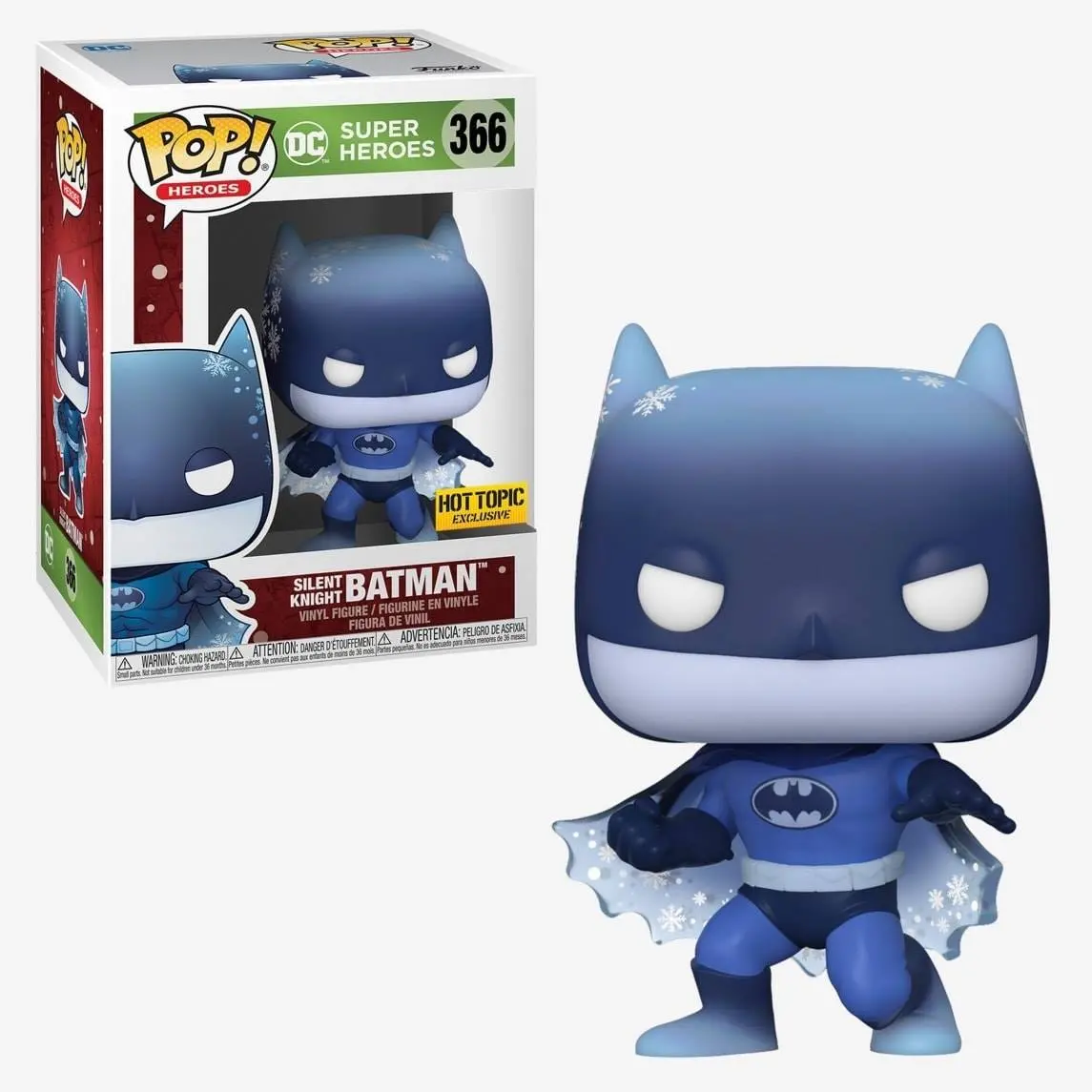 Funko Pop! Heroes - Dc Super Heroes #366 - Silent Knight Batman Vinyl Figure Exclusive 1