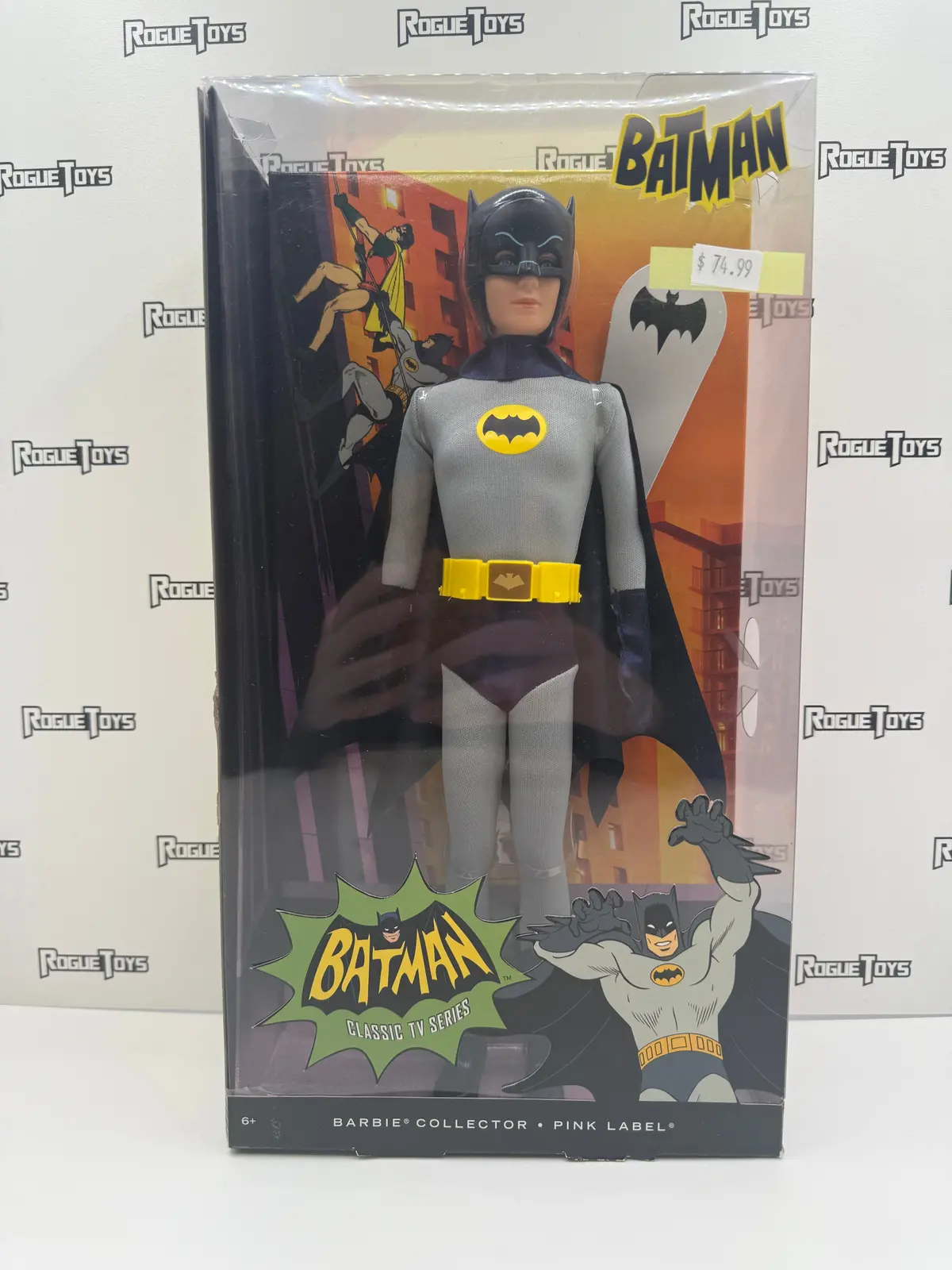 Mattel Barbie Collector Batman Classic Tv Series Batman (Pink Label) 1