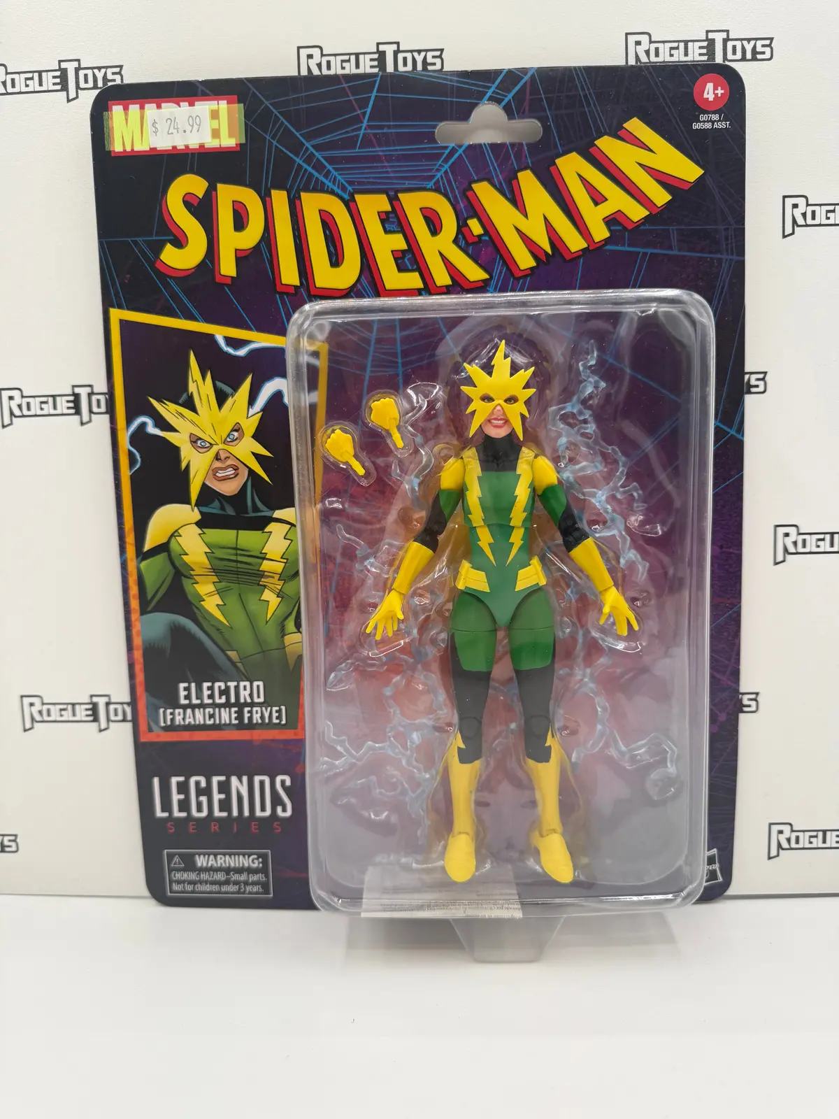 Hasbro Marvel Legends Spider-Man Electro (Francine Frye) 1