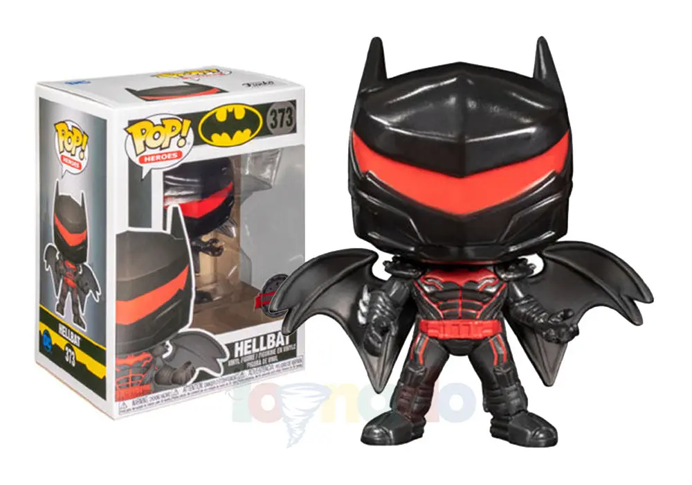 Funko Pop! Heroes #373 - Batman - Hellbat Special Edition Vinyl Figure 1