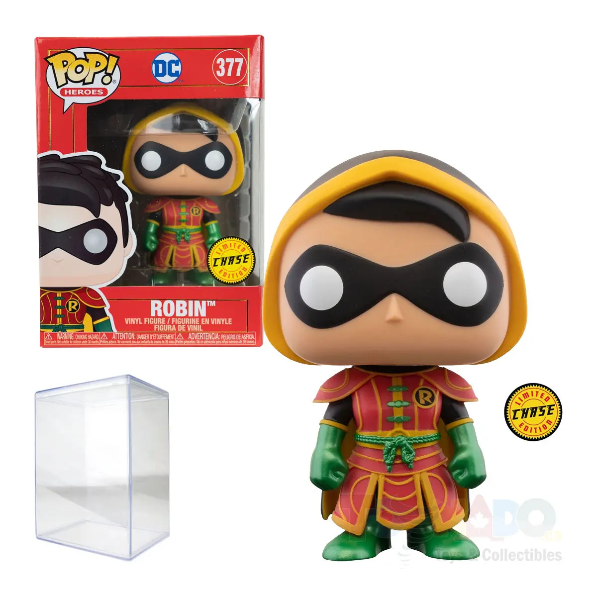 Funko Pop! Heroes #377C - Imperial Palace Robin (Chase With Hardcase) Vinyl Figure Low Stock 1