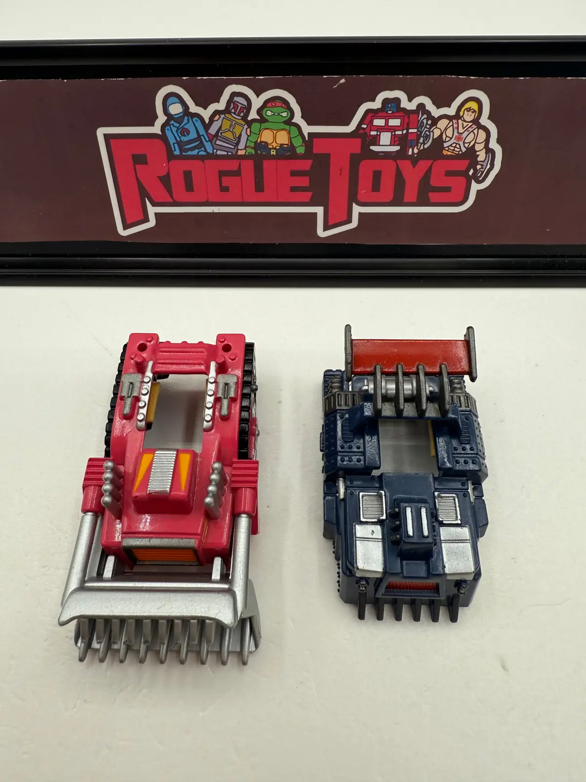 Galoob Micro Machines Highway Warriors Dirty Dozer & Savage Semi 1