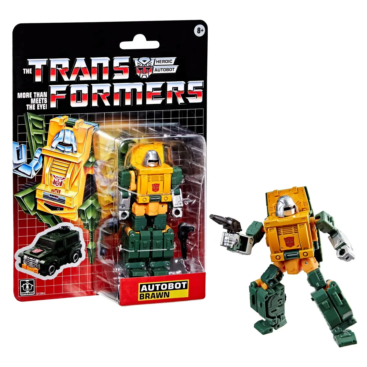 Transformers - Retro G1 Collection - Autobot Brawn (40Th Anniversary) Action Figure (G1384) 1