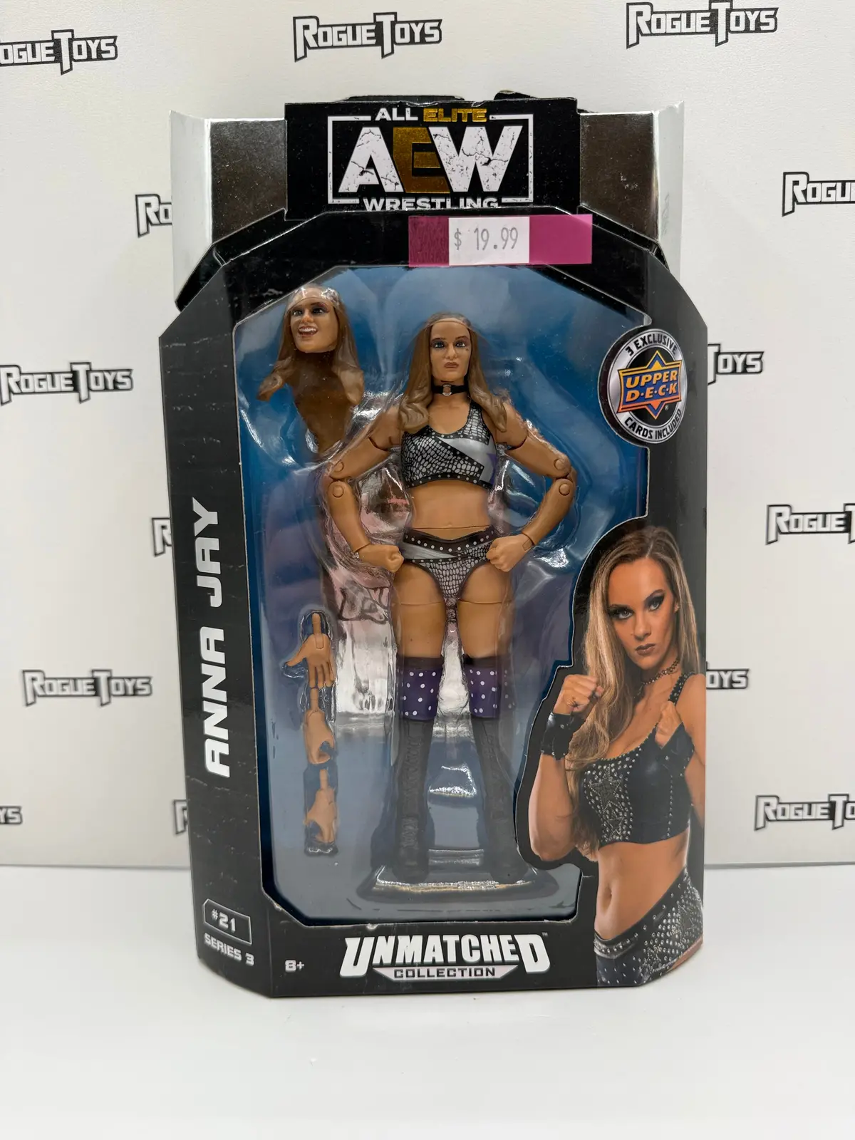 Jazwares Aew Unmatched Collection Series 3 #21 Anna Jay 1