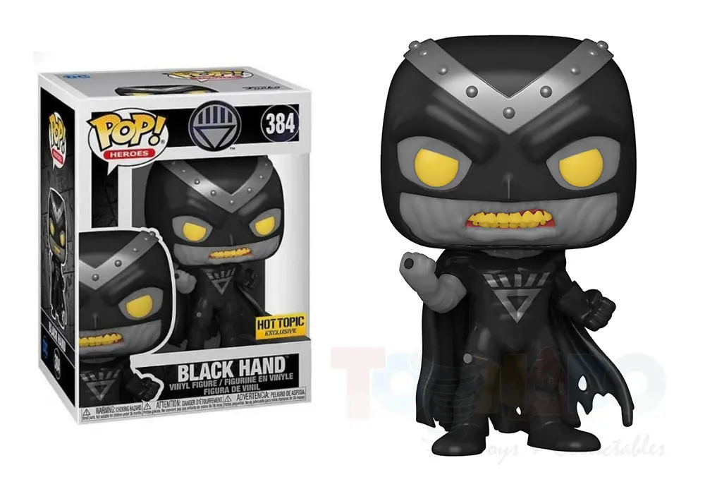 Funko Pop! Heroes #384 - Dc Super Heroes - Black Hand Exclusive Vinyl Figure Low Stock 1