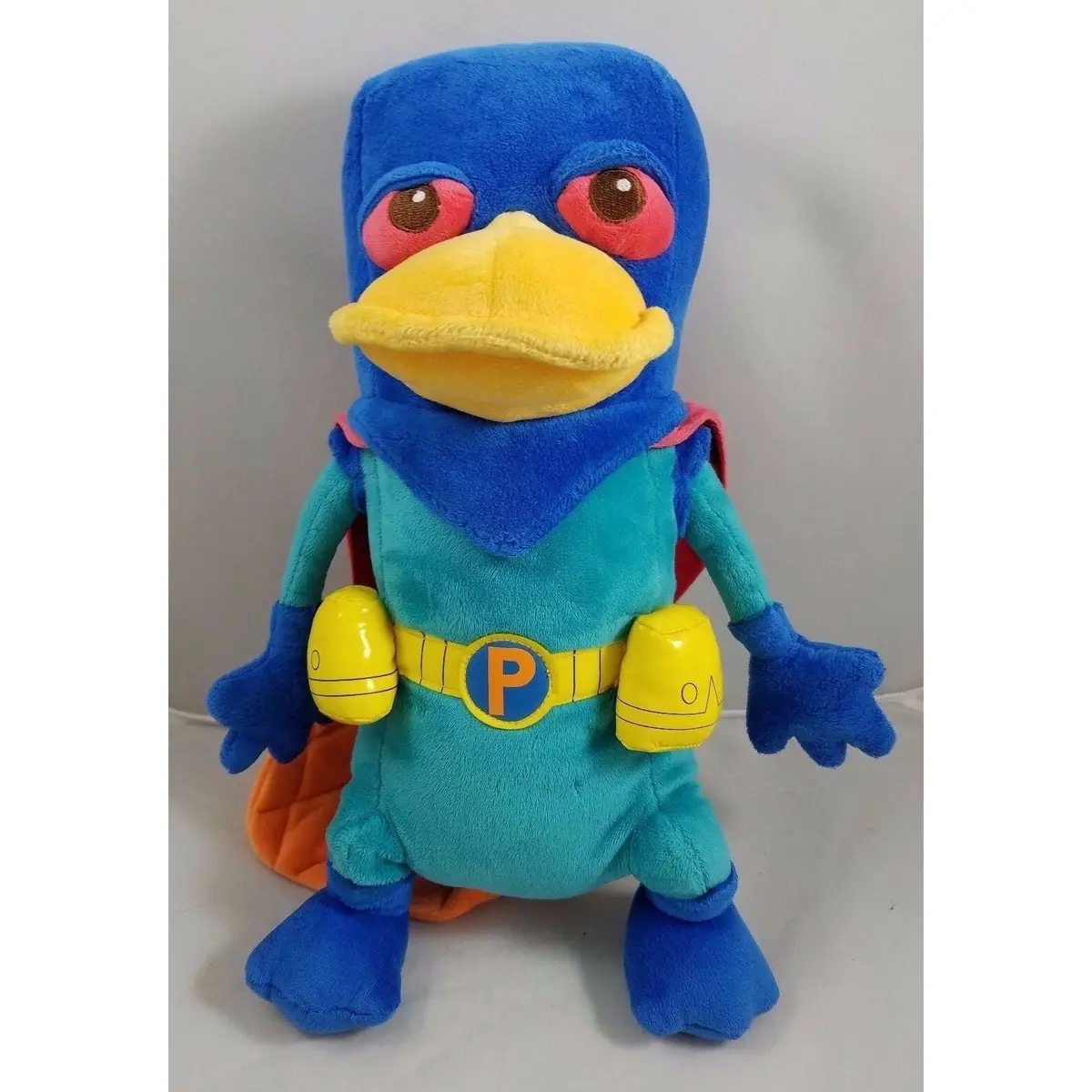 Disney Phineas & Ferb Perry The Platypus Mission Marvel Plush 15 Inches Stuffed 1