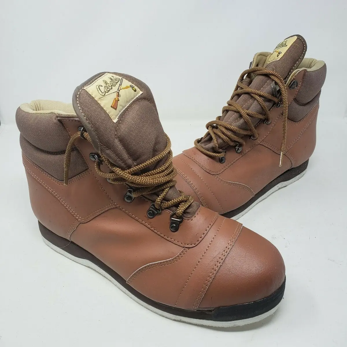 Vintage Cabelas Felt Bottom Ankle Wading Fishing Boots Mens 13 Korea Wb88215l 1