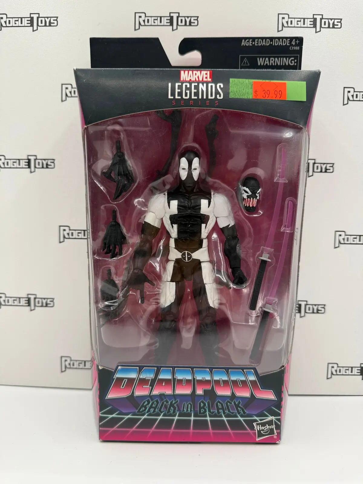 Hasbro Marvel Legends Deadpool Back In Black 1