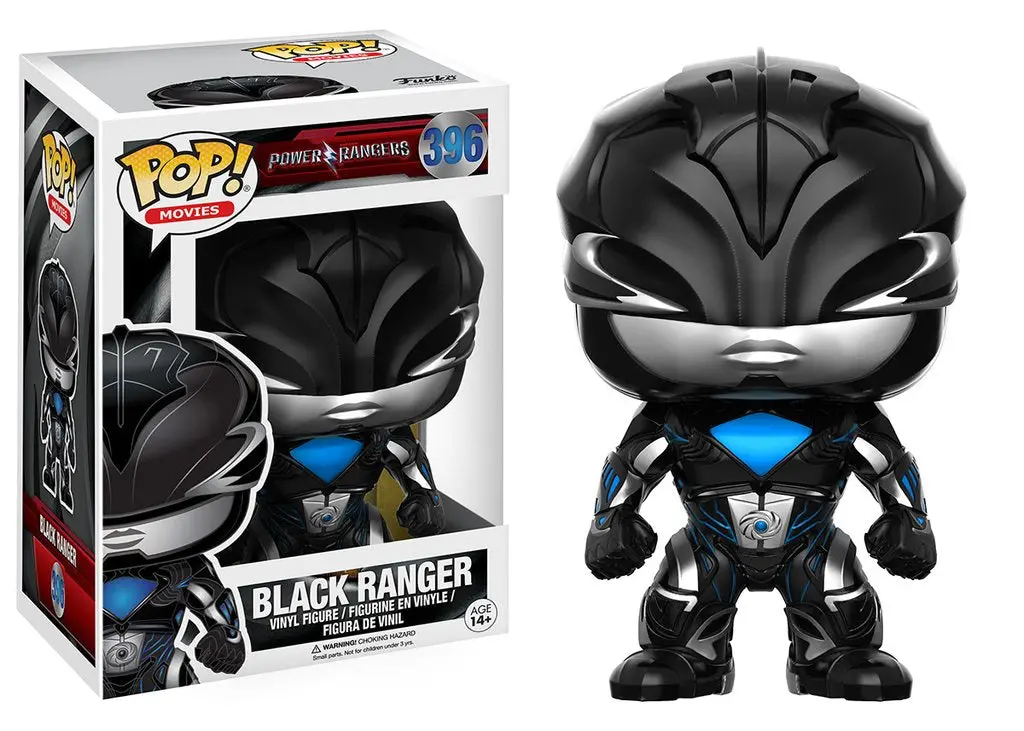 Funko Pop! Movies - Power Rangers #396 - Black Ranger Vinyl Figure Last One! 1