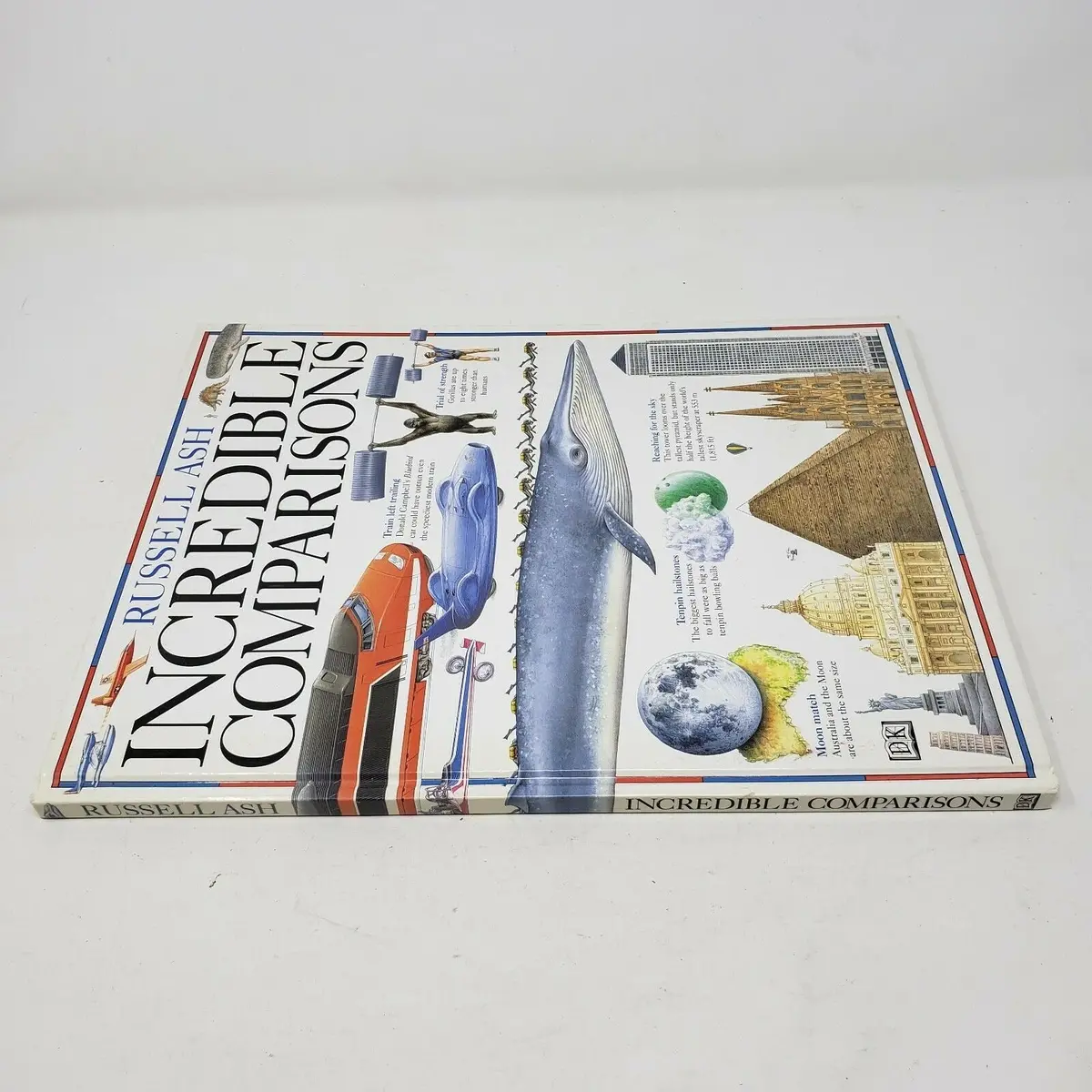 Russell Ash Incredible Comparisons Hardcover Book Dorling Kindersley Dk Books 2
